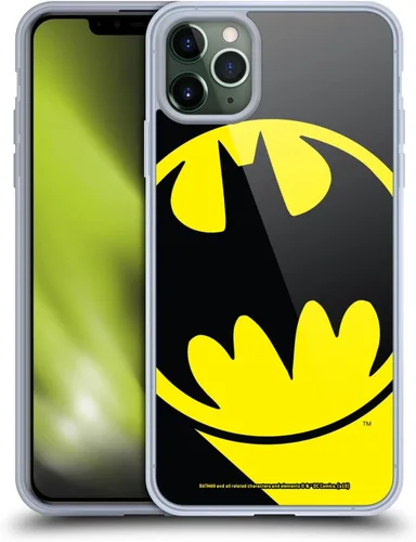Vista 474 de Head Case Designs Funda de gel con licencia oficial de Batman DC Comics Bat Signal Logos [protección de grado militar] compatible con Apple iPhone 7