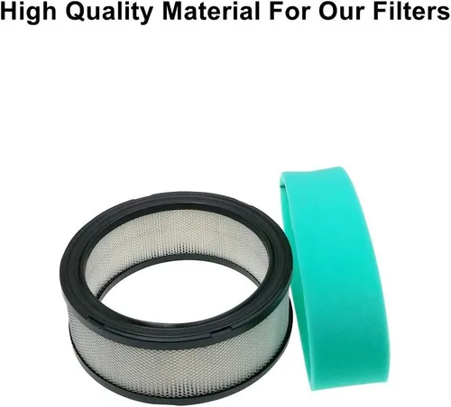 Vista 3 de 47 083 03 Filtro de aire con 24 083 02 pre filtro de repuesto para Kohler 4708303 4788303 4508303 47 883 03 John Deere M47494