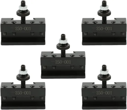 Vista 7 de findmall OXA 1 soporte de poste de herramienta de torno de cambio rápido y orientación 250-001 apto para torno