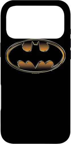 Vista 22 de Batman Funda protectora en relieve negra y dorada para iPhone 17