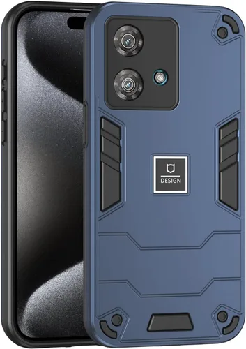 Vista 51 de Funda compatible con Redmi A1, compatible con Redmi A2 2 en 1 [PC dura + TPU], funda de teléfono negra