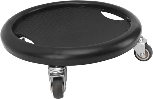 Vista 5 de Tabla de ejercicios abdominales, equipo de entrenamiento abdominal, monopatín unisex para ejercicios abdominales, 4 rodillos de 360 grados, tabla