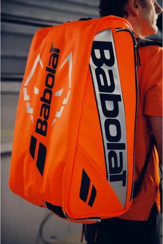 Vista 4 de Babolat RH Pro Juan Lebron - Bolsa para palas (naranja/negro)
