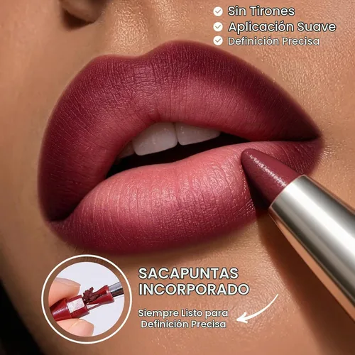 Vista 3 de KIMUSE Juego combinado de labios voluminosos de 3 pasos para piel madura