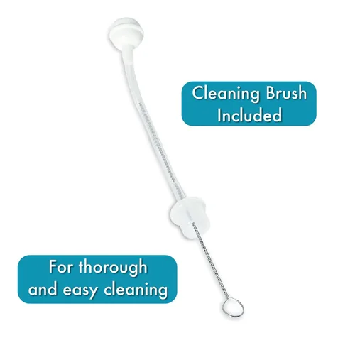 Vista 6 de Kit de conversión de vasos para biberones anticólicos Philips Avent, paquete de 2 Soft Food Grade Silicone Spout Nipples, Weighted Straw, Bottle
