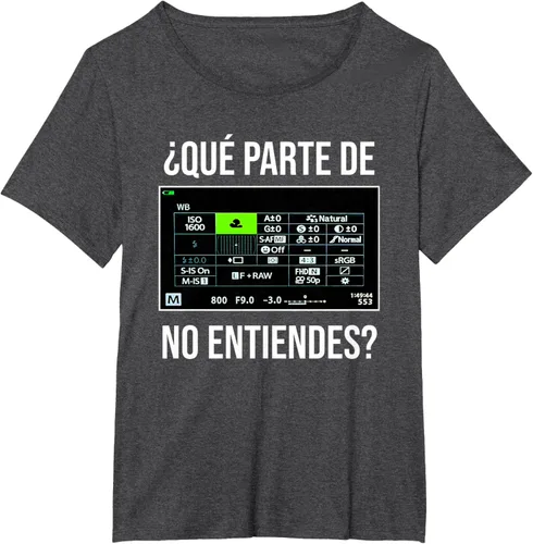 Vista 19 de ¿Qué Parte de la cámara no entiendes? Camiseta