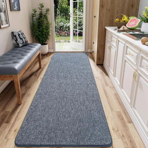 Vista 66 de AROGAN Alfombra Shag de Pasillo de 2 x 4 pies para pasillos, alfombras lavables con espuma viscoelástica para dormitorio, entrada