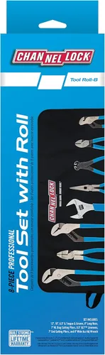 Vista 3 de Channellock – Juego profesional de herramientas Roll-8, 8 unidades, con rollo para herramientas