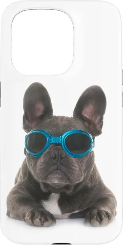 Vista 14 de Funda divertida para iPhone 17 con diseño de perro francés Bulldog Francés