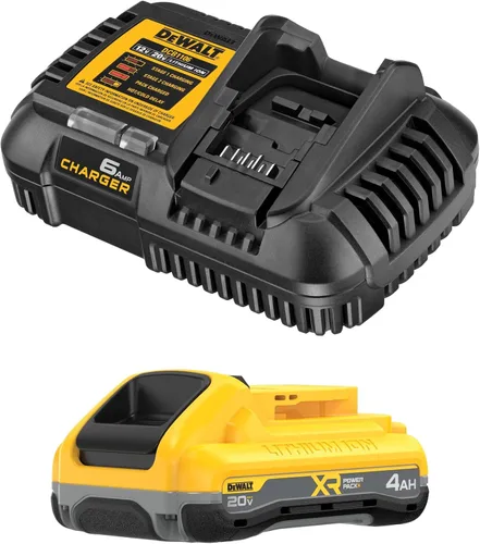 Vista 11 de DEWALT Paquete de batería de 20V MAX con cargador, 3 Ah, tiempo de funcionamiento extra largo (DCB230C)