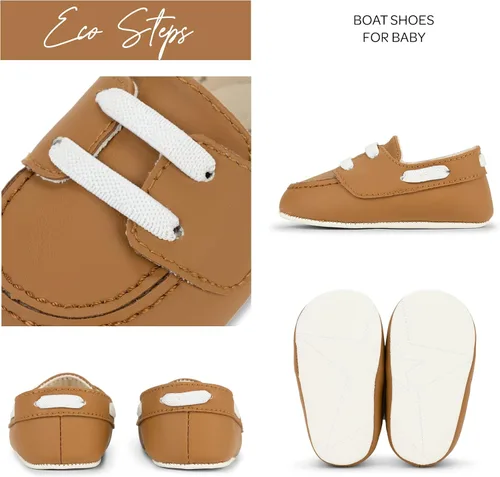 Vista 2 de JuJuJuBe - Zapatos náuticos de cuero vegano lavables a máquina