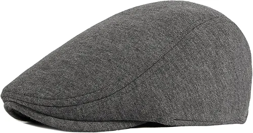 Vista 8 de XYIYI Hombres Newsboy Cap Algodón Boina Sombrero Flat Ivy Gatsby Driving Cabbie Cap