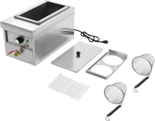 Vista 8 de Máquina de cocina de fideos de 2 agujeros, cocina de pasta comercial, fabricantes de pasta, horno de fideos de 2KW, herramienta de cocina de cocina