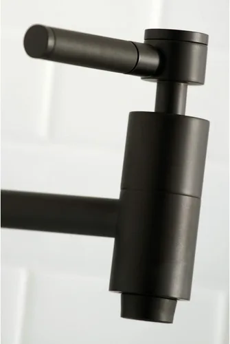 Vista 5 de Kingston Brass KS8100DKL Kaiser - Llenador de ollas, negro mate, 20 x 2,63 x 2,63 pulgadas