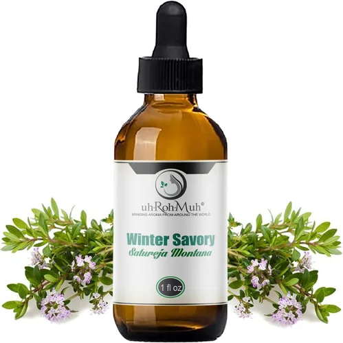 Vista 13 de Aceite esencial orgánico de invierno, extractos de Satureja Montana para aromaterapia y cuidado de la piel, aceite esencial 100% puro y natural