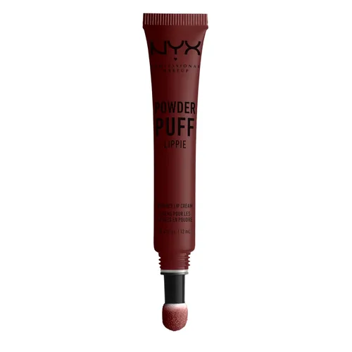 Vista 2 de NYX PROFESSIONAL MAKEUP Powder Puff Lippie - Crema de labios en polvo, lápiz labial líquido - Bby (Fucsia)