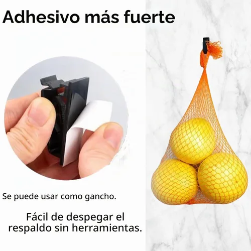 Vista 3 de Clips para cables, 50 unidades, clips autoadhesivos para organizar cables, organizador de cables, soportes para cables para electrodomésticos, PC