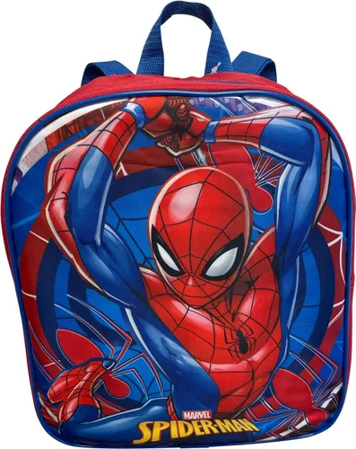 Vista 3 de Ruz Spider-Man Toddle Boy - Mini mochila de 12 pulgadas (rojo-azul)