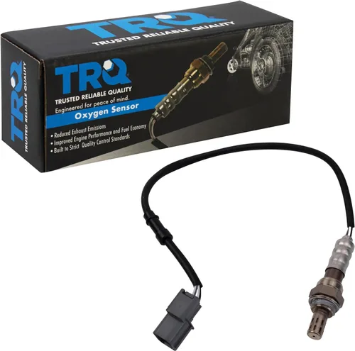 Vista 206 de TRQ Sensor de Oxígeno O2 de 4 Hilos de Banda Estrecha Compatible con VW Atlas 2.0L 2018-21, VW GTI 2.0L 2016-18, Audi A3 Quattro 2.0L 2015-18, VW