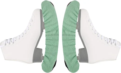 Vista 5 de Qchengsan Fundas para patines de hielo, protectores de patinaje sobre hielo, protectores de patinaje para patines de hockey, patines artísticos