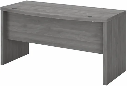 Vista 10 de Bush Business Furniture - Escritorio frontal con lazo con gestión de cables, mesa para computadora de oficina Echo Collection para oficina en casa