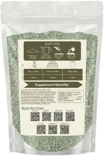 Vista 2 de Old Cobblers Farm Greensand Fertilizante para suelo, césped, jardines, árboles, arbustos, plantas en contenedores, mejoramiento de suelo orgánico