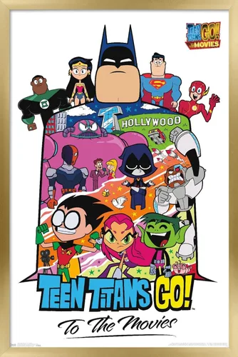 Vista 9 de Trends International DC Comics Movie Teen Titans Go! To The Movies - Póster de pared de collage, 22.4 pulgadas de largo x 14.7 pulgadas, versión