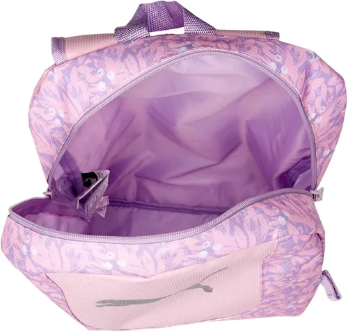 Vista 3 de PUMA Combo de mochila y kit de almuerzo para niños, PúrpuraRosado