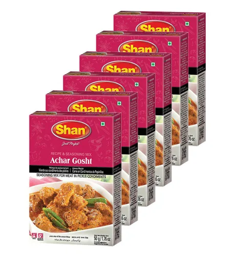 Vista 190 de Shan Chicken 65 - Mezcla de recetas y condimentos de 2.1 oz (60 g) - Polvo de especias para pollo frito picante agridulce - Adecuado
