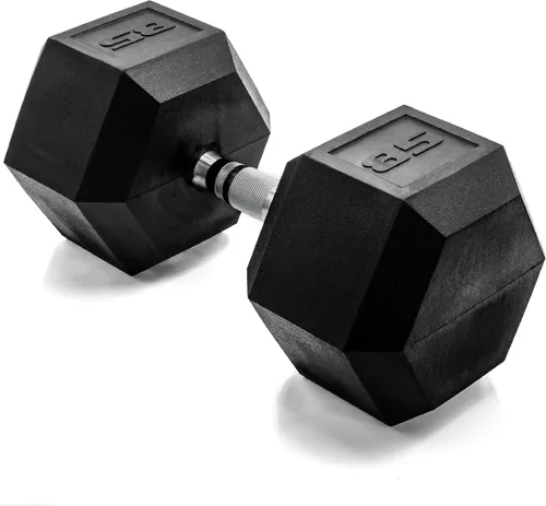 Vista 72 de CAP Barbell Peso de la mancuerna hexagonal recubierta, individual, 10-120 libras, múltiples opciones