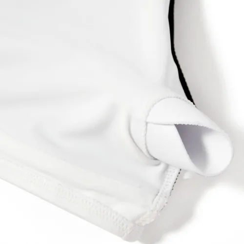 Vista 5 de MOOSLOVER Conjunto de bikini cruzado acanalado para mujer, traje de baño de dos piezas de cintura alta
