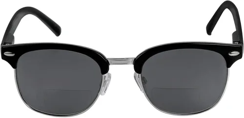 Vista 6 de Mass Vision 'The Executive' - Gafas de sol bifocales clásicas sin montura para hombres y mujeres con bisagras de resorte Carey