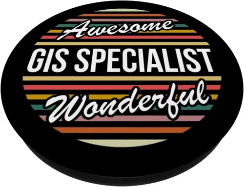 Vista 2 de Regalo de especialista en SIG, divertido agradecimiento al trabajo, PopSockets intercambiables PopGrip