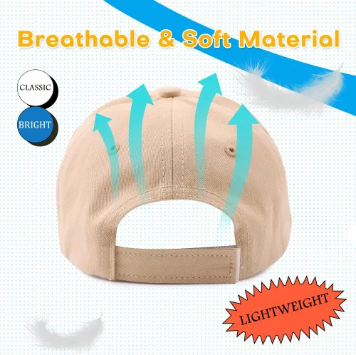 Vista 96 de Peecabe Gorra de béisbol para niños pequeños, unisex, de algodón, ajustable, para bebés, niños, gorra de béisbol para niñas de 1 a 5 años