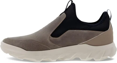 Vista 4 de ECCO Tenis Mx Slip on 2.0 para hombre, Moon Rock Nubuck