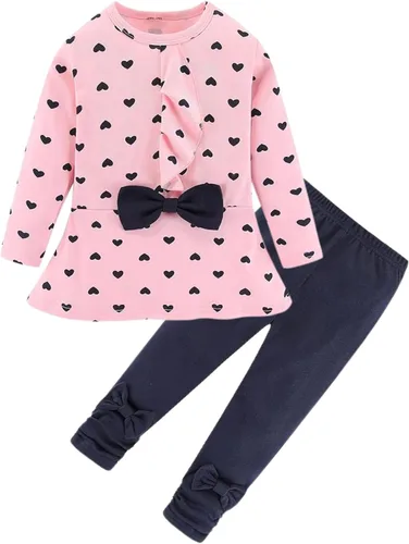 Vista 2 de Adorable ropa para bebé, 2 piezas para niña