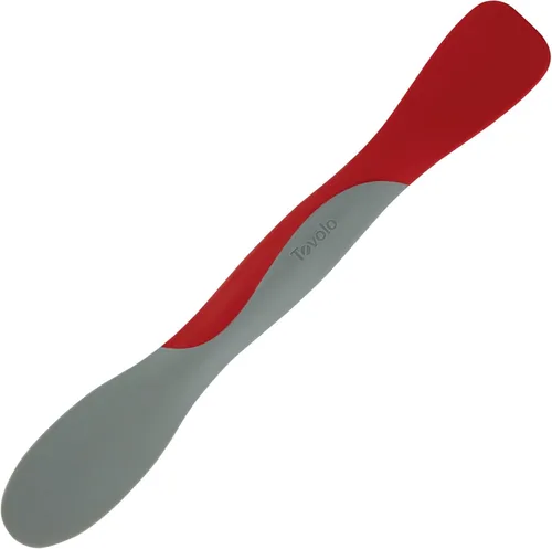 Vista 7 de Tovolo Scoop and Spread Herramienta Esparcidora de Sándwich de Silicona Grande de Doble Extremo con Mango de Nailon, Herramienta de Silicona