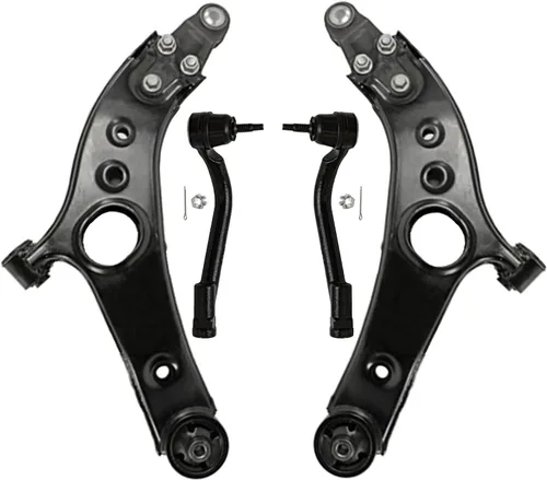 Vista 96 de Detroit Axle - 4 piezas de brazos de control traseros para Ford C-Max, Focus, Mazda 3 5, Volvo C30, C70, S40, V50, 4 brazos de control superiores e