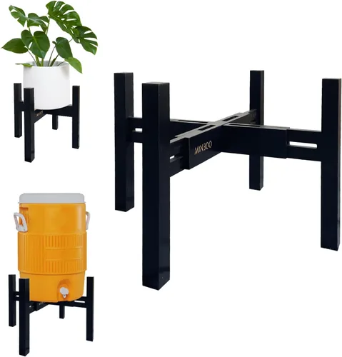 Vista 9 de Soporte ajustable para dispensador de bebidas, soporte para dispensador de 6 a 11 pulgadas, se adapta a tarros de agua de vidrio de 1 a 3 galones