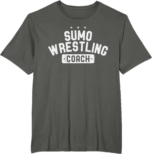 Vista 7 de Camiseta vintage de lucha libre Sumo Entrenador de lucha libre, Negro, S