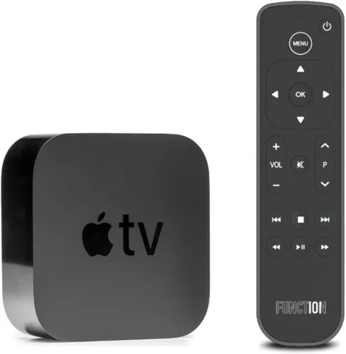 Vista 4 de Function101 F101-ATVRM-BT Control remoto de botón de reemplazo Bluetooth para Apple TV Conectividad BLE e infrarrojos 2 pilas AAA incluidas