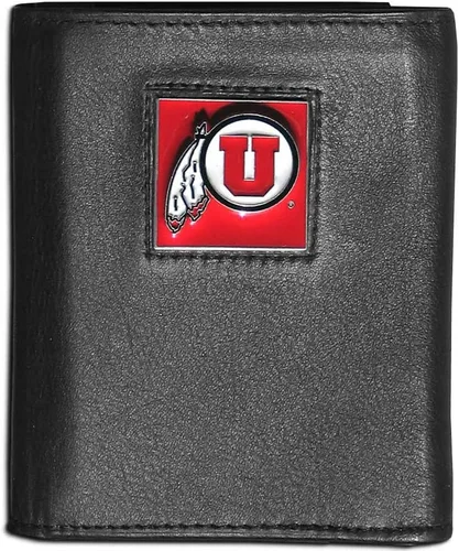 Vista 7 de Siskiyou Sports NCAA Deluxe - Cartera de piel de tres pliegues