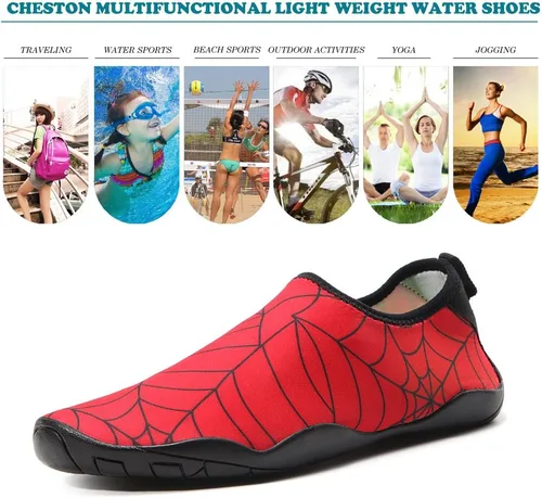 Vista 7 de Cheston Zapatos acuáticos de secado rápido para hombre y mujer