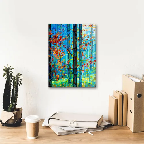 Vista 8 de Epic Graffiti 'The Deep' de Mandy Budan, arte de pared en lienzo, 12 x 16 pulgadas