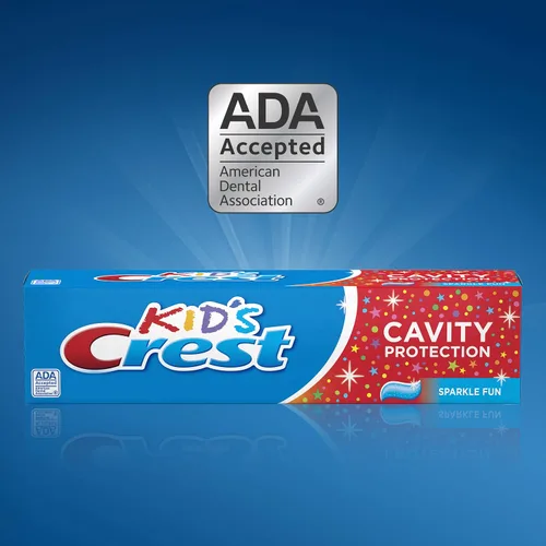 Vista 2 de Crest Pasta de dientes con protección de caries para niños, Sparkle Fun, 2.2 oz