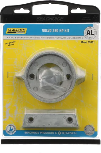 Vista 2 de Seachoice Kit de ánodos, Volvo 290hp, aluminio, libre de cadmio, respetuoso con el medio ambiente