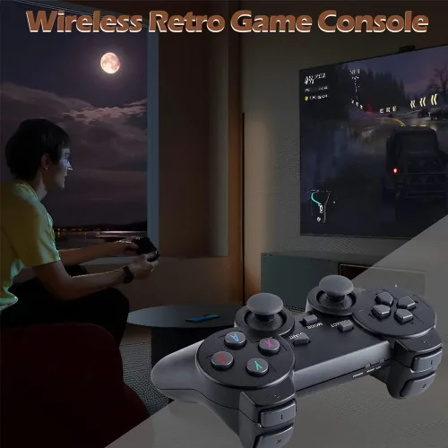 Vista 8 de Consola de juegos retro inalámbrica - Nuevo palo de juego Lite 2023 mejores recuerdos de la infancia, palo de videojuegos Plug and Play integrado