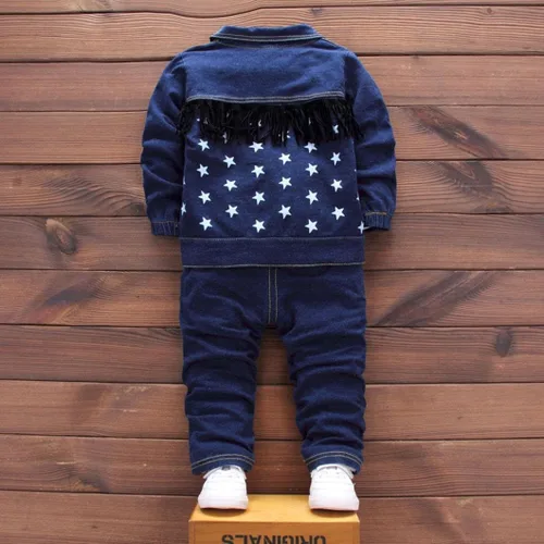 Vista 3 de Moonker Conjunto de 3 piezas de ropa para bebés y niñas