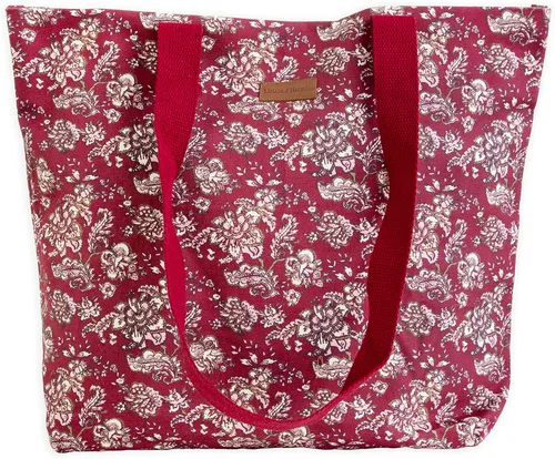 Vista 20 de Maison d' Hermine - Bolsa de lona de algodón reutilizable para mujeres, con asa para el hombro, bolsas a granel para compras y viajes
