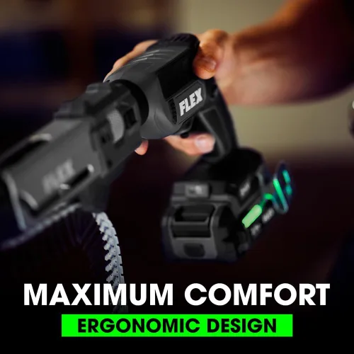 Vista 5 de FLEX Kit combinado de 2 herramientas inalámbricas sin escobillas de 24 V: pistola de tornillo para paneles de yeso con cargador de tornillos